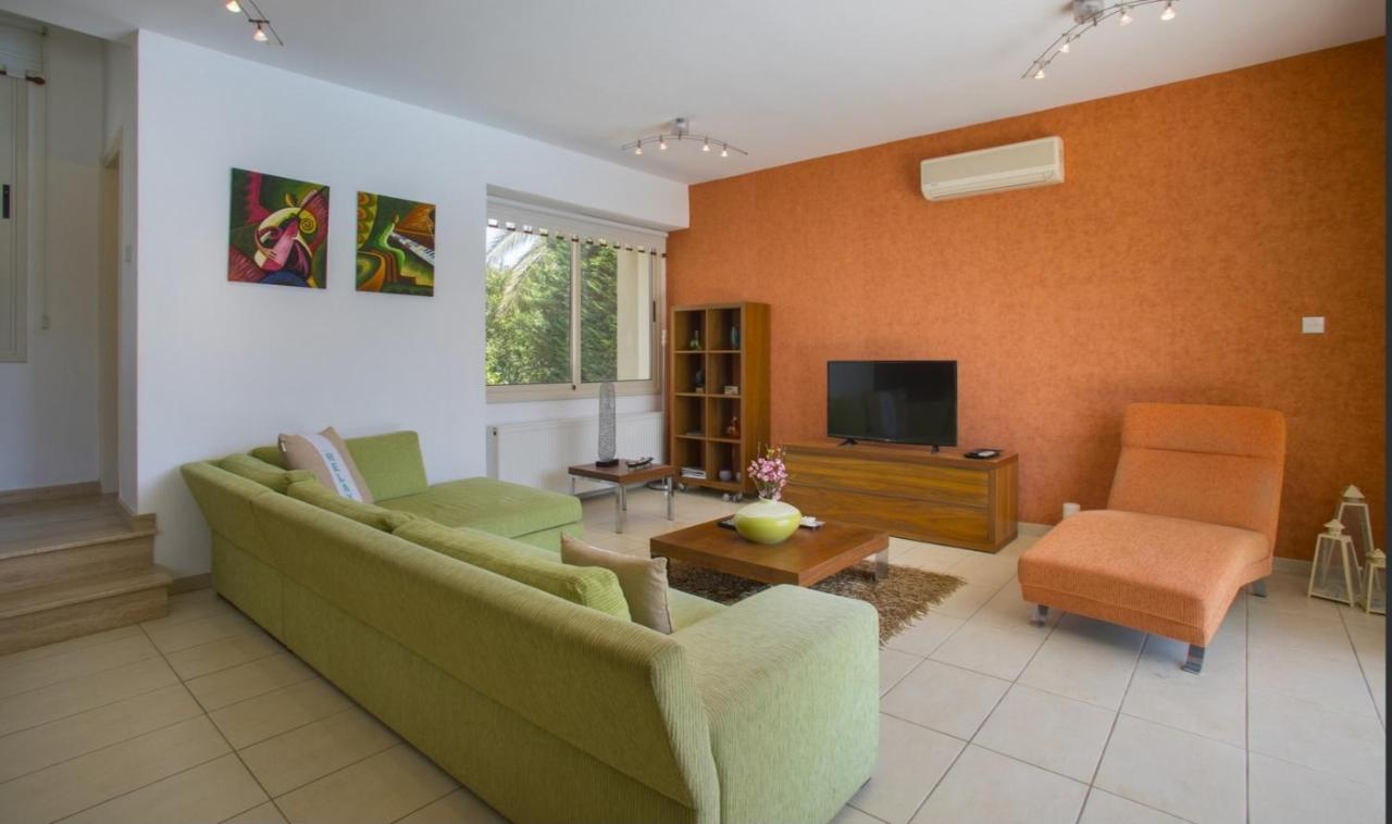 Soothing Sunset Villa With Private Pool, 200M From The Beach Perivolia Exterior foto
