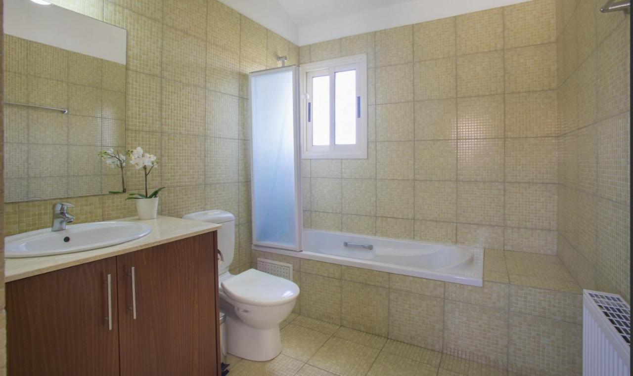Soothing Sunset Villa With Private Pool, 200M From The Beach Perivolia Exterior foto